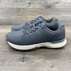 FitVille Golf Waterproof Mens Shoes 9.5W Dark Gray Spikeless SY-SGV420241101M